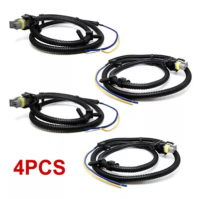 4x ABS Wheel Speed Sensor Wire Harness For 00-15 Chevy Impala LS LT LTZ SS Sedan • $34.95