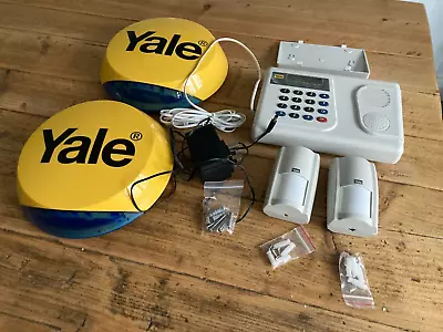 YALE ALARM Control Panel HSA 3000 Dummy & Siren Boxes 2 Sensors Instructions NEW • £89.99