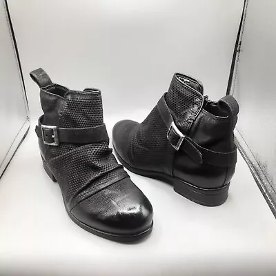 Miz Mooz Suzy Boots Women's 5.5-6W EU36W Black Ankle • $69.99