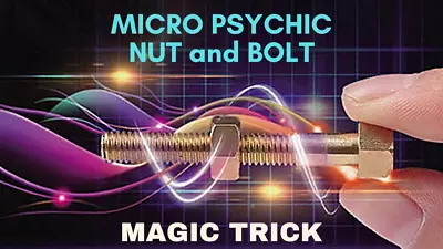 Magic Rotating Nut Off Bolt Magic Trick - Micro Psychic Nut And Bolt • $14.99