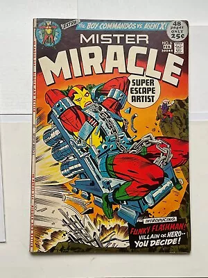 Mister Miracle #6 **1ST APP. FEMALE FURIES & FUNKY FLASHMAN* -DC COMICS 1972 • $22