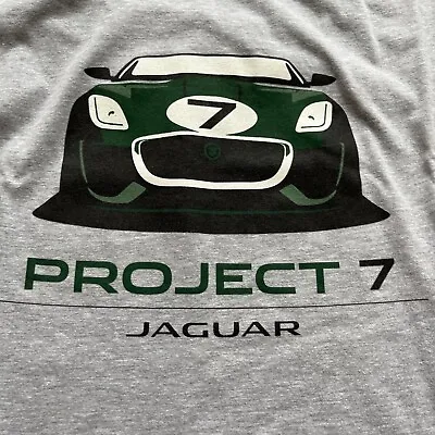 Genuine Jaguar Mens Project 7 T-Shirt - Sport Grey - 50JRPRO7TSHIRT - Medium • £15