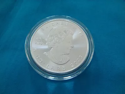 2023 Canada Silver Maple Leaf 1 Troy Ounce $5 Coin .9999 Fine BU DF ==-$$ • $36.75