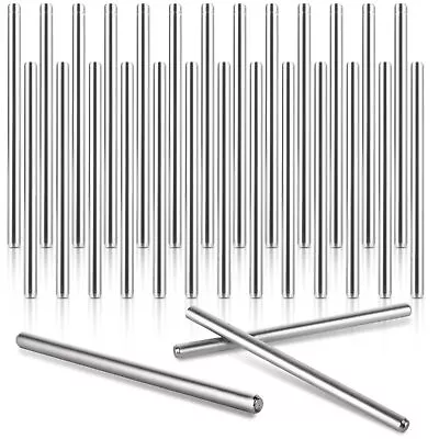 100 Pcs 3mm X 50mm Stainless Steel Dowel Pin 304 Stainless Steel Shelf Suppor... • $21.78