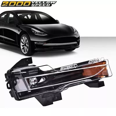 Right Side Fog Light Driving Lamp DRL Fit For Tesla Model 3/Y 2017-2023 • $54.34