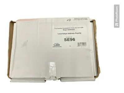 Sage Compat Address Payslip Pk1000 SE96 Inkjet / Laser (Z0) • £19