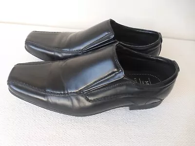 M&s Collection Essentials Mens Black Slip-on Shoe Size Uk 9.5 • £17.99