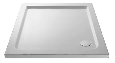 Square Shower Tray Slimline 800mm X 800mm X 40mm - NTP006 Nuie • £99.95
