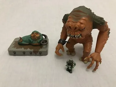 Star Wars Micro Machines Action Fleet Jabba Rancor Gamorrean Action Figure 1996 • £19.99