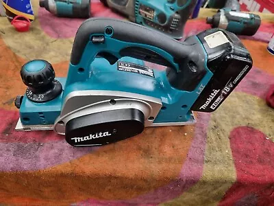 Makita Compact Planer LXT DKP180 18V With 1 4.0AH Battery • £60