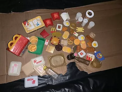 Vintage Lot Of 80’s-90’s Fisher Price McDonalds Drive Thru Toys • $34.99