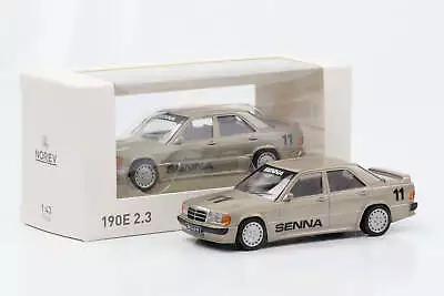 1:43 Mercedes-Benz 190E 2.3-16 W201 Senna #11 Beige Metallic Norev Jet Car • $10.59