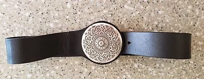 $8 • Buy Women's Chico Black Leather Belt - Size Small