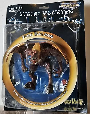 Middle Earth Toys Vault - Lord Of The Rings - Fire Balrog- Sealed On Card • £18