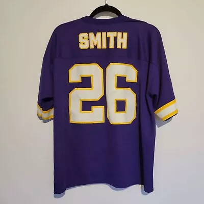 VTG Robert Smith #26 Minnesota Vikings Adult Logo Athletic Jersey Size L • $24.99