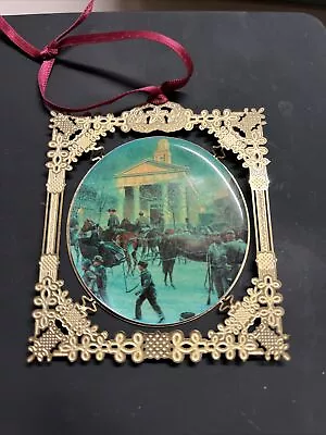 Mort Kunstler 2004 Timber Ridge School Ornament After The Snow Winchester VA • $20