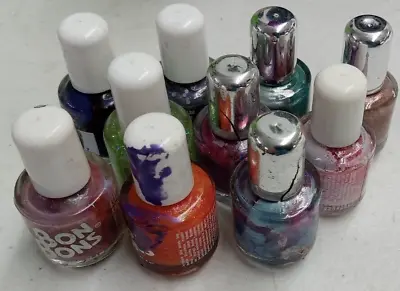 Bon Bon Mini Glitter Nail Polish Assorted Colors 1/8 Fl Oz (Pack Of 10) • $6