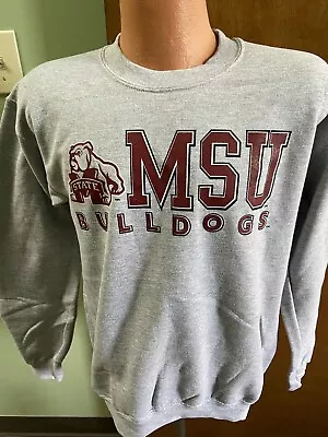 Mississippi State Bulldogs NCAA  Gray Sweatshirt  Youth Large • $22.88