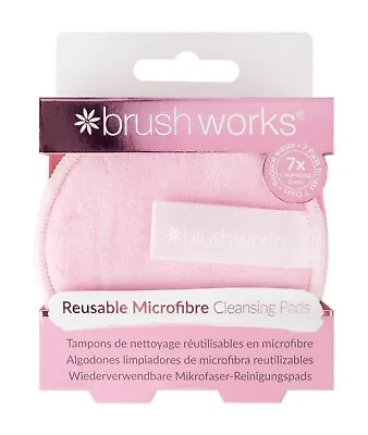 Brushworks Reusable Microfibre Cleansing Pads - 7 Pieces • £5.99