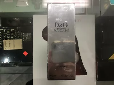 D & G By Dolce & Gabbana Masculine After Shave 50 Ml (comp. Sealed) • $189.50