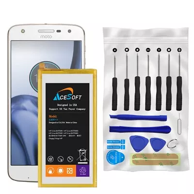 4170mAh Battery Repair Screwdriver Kit Tools F Motorola Moto Z Play Droid XT1635 • $26.18