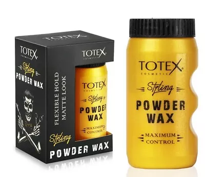 Totex Hair Styling Powder Wax Matte Dust Texturing Volume Thickening 20 Gr • £7.49