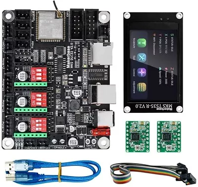 Mks Dlc32 Offline Controller 32Bits Esp32 Wifi Grbl Tft Touch Screen For Deskt • $59.99