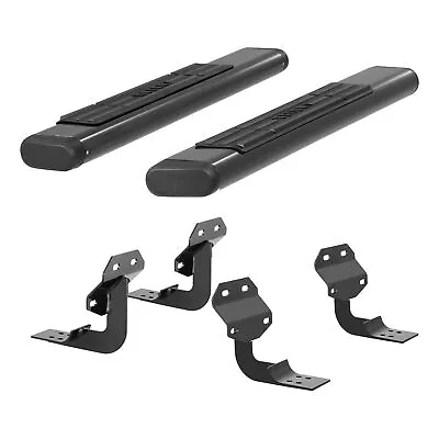 Aries 6in Black Oval Nerf Bars Side Steps Fits Select Ford F-150 Standard Cab • $368.32