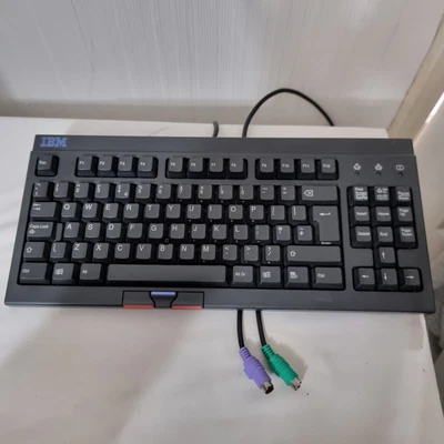 £100 • Buy IBM RT3200 Space Saver Keyboard Vintage Model 5221
