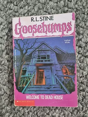 Goosebumps Book #1 Welcome To The Dead House R.L. Stine 90s Teen Novel Vintage • $9.95