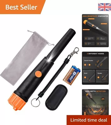 Waterproof Metal Detector Pinpointer - Handheld Wand With Belt Holster & Thre... • £47.99