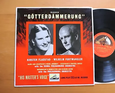 ALP 1016 ED1 Wagner Gotterdammerung Flagstad Furtwangler NEAR MINT HMV 1st R/G • £25