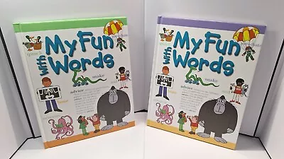 My Fun With Words Kids Dictionary Set Of 2 Books A-K /L-Z Hardcover Homeschool • $21.97