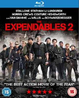 The Expendables 2 Blu-ray (2012) Jason Statham West (DIR) Cert 15 Amazing Value • £2.98