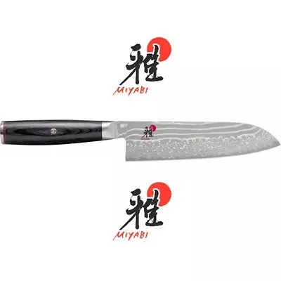 $269.50 • Buy ❤ Miyabi Japanese Damascus Knife 18cm Gyutoh Santoku Zwilling 5000FCD 34684-181
