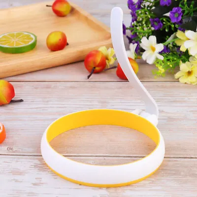 Silicone Egg Rings Non Stick Round Cooking Muffin Pancake Mold (4pcs) • £11.35