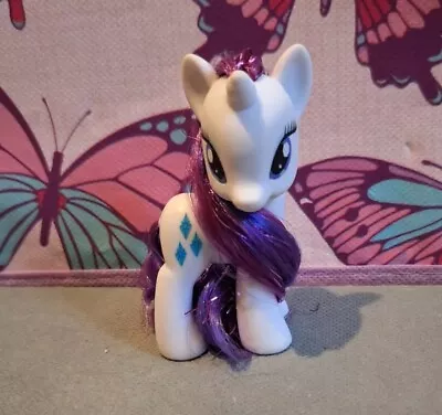 My Little Pony G4 Rare Crystal Empire Rarity Unicorn. Tinsel Hair. Near Mint.  • £10