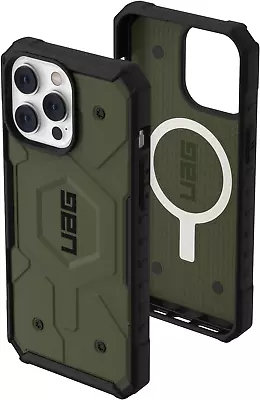 UAG Designed For Iphone 14 Pro Max Case Green Olive 6.7  Pathfinder Build-In Mag • £76.61