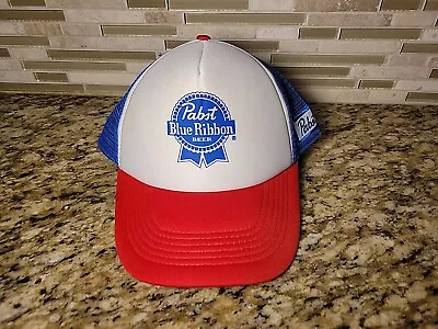 Pabst Blue Ribbon Beer Logo Hat Baseball Cap Adjustable Mens Womens Snapback  • $17.95