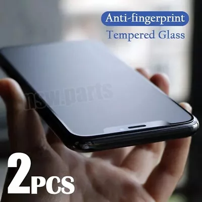 2X Tempered Matte Glass Screen Protector For IPhone 15 14 13 12 11 Pro Max PLUS • $11.95