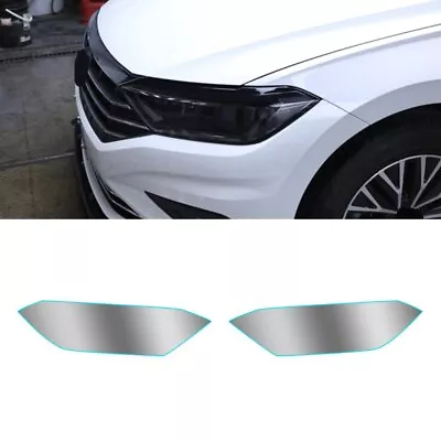 Headlight TPU Film Protector Sheet Sticker Pre-Cut Shape For Volkswagen Jetta A7 • $24.64