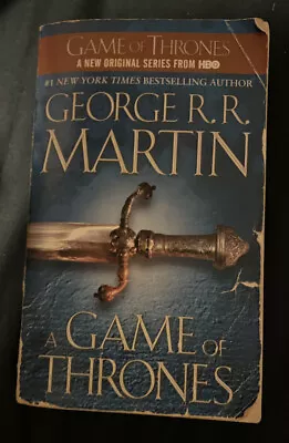 A GAME OF THRONES BY GEORGE R R MARTIN Book A Song Of Ice And Fire Book One • $6.42