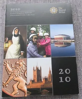 UK 2010 Brilliant Uncirculated 12-coin Year Set As Issued By RM Edinburgh £1 • £4.60