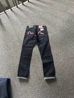 EVISU HERITAGE Mens Size Waist Size 30 Custom Made Straight Leg Jeans • $180