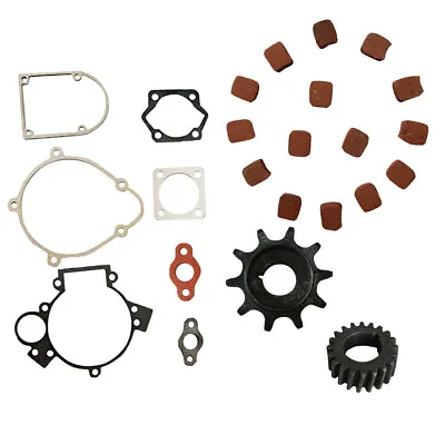 Gear Set Square Clutch Pads Gasket Kit For 49cc 66cc 80cc Motorized Bike Bicycle • $7.99