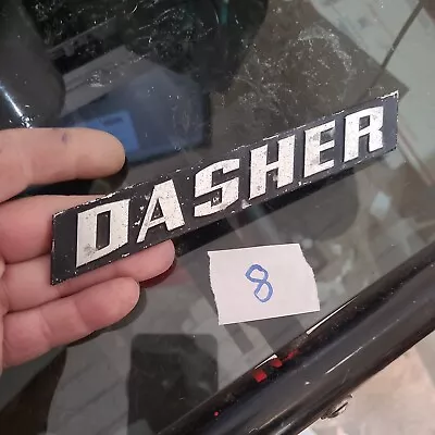 $18.60 • Buy Vintage Volkswagen Metal Dasher Emblem Nameplate Oem Vw