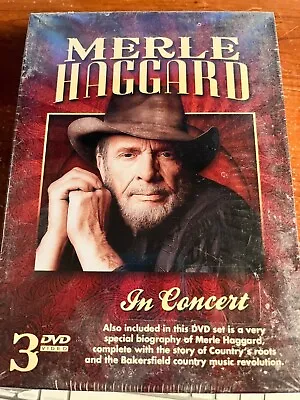 Merle Haggard - In Concert (DVD 2007 3-Disc Set) • $84.80
