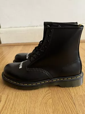 Dr. Martens 1460 Smooth Lace UP Boots UK Size 8 — Made Strong Edition • £50