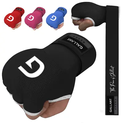 Boxing Inner Hand Wraps Gloves Gel Padded Elasticated MMA Muay Thai Punch Kick • £4.99