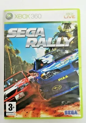 Sega Rally COMPLETE Microsoft Xbox 360 Game FREE P&P • £8.99